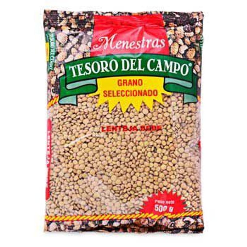 TESORO DEL CAMPO - Lenteja Bebé Tesoro del Campo Menestra Bolsa 500 g