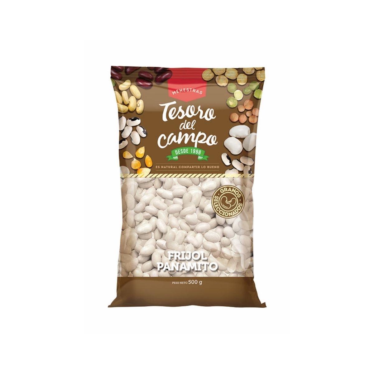 TESORO DEL CAMPO - Frijol Panamito Tesoro del Campo Menestra Bolsa 500 g