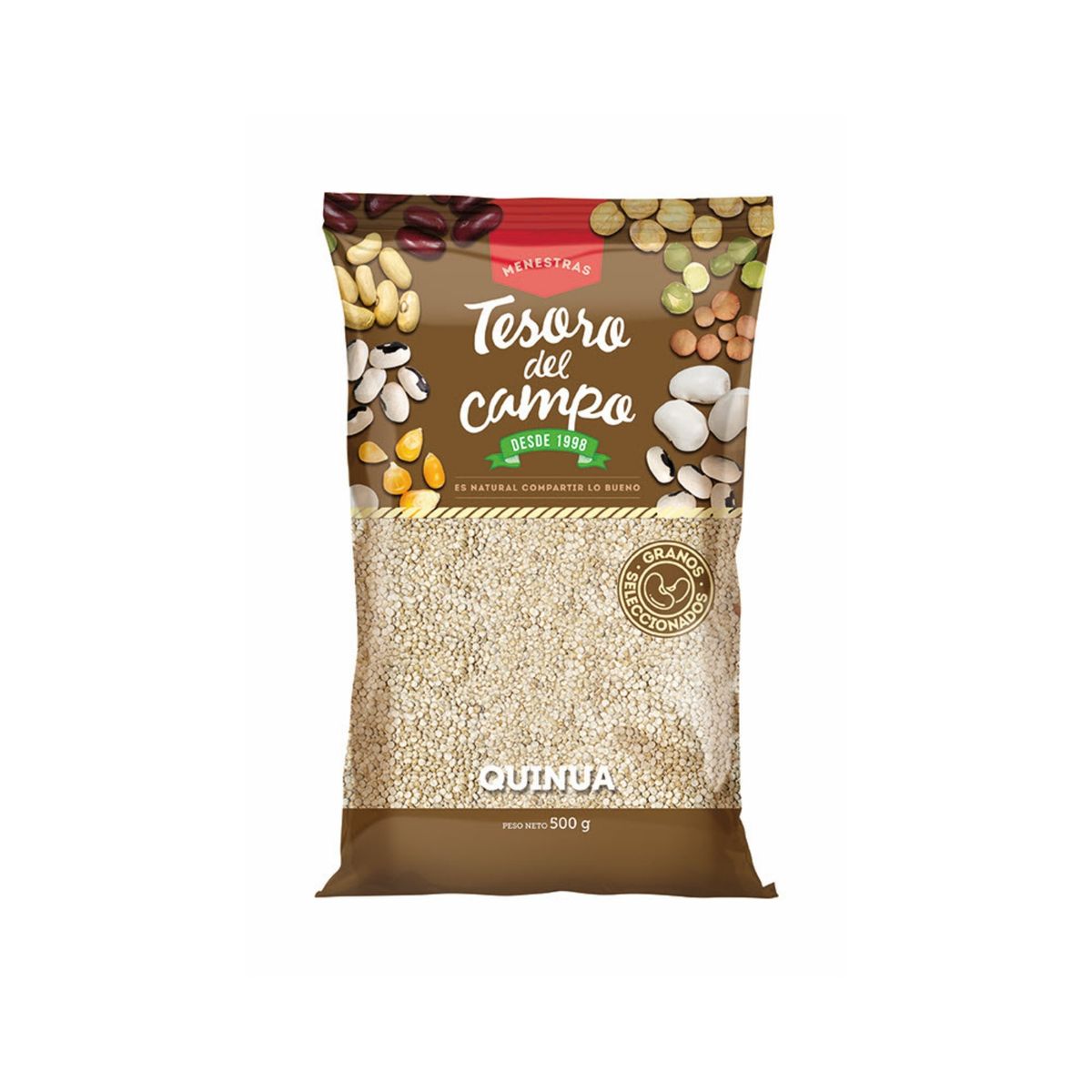 TESORO DEL CAMPO - Quinua Tesoro del Campo Menestra Bolsa 500 g