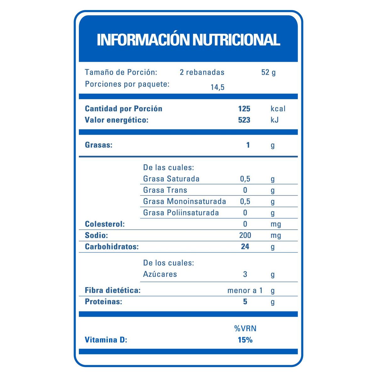 BIMBO - Pan de Molde Blanco Xl Bimbo 750 g