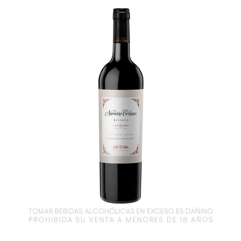 NAVARRO CORREAS - Vino Tinto Selección De Parcelas Cabernet Sauvignon Navarro Correas 14° 750 mL