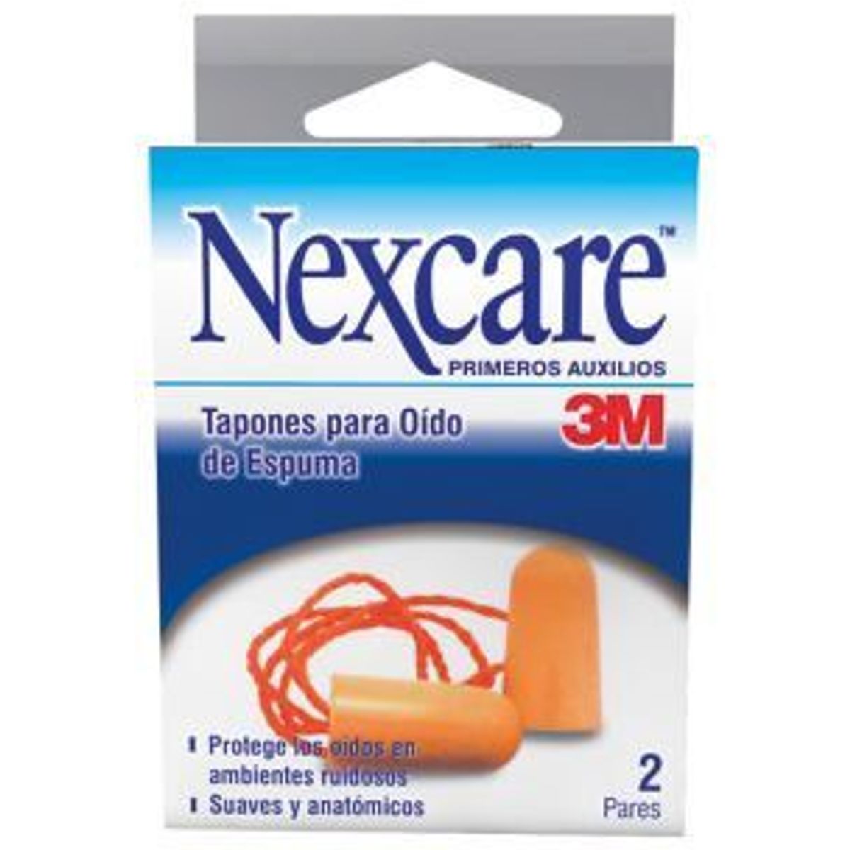 NEXCARE - Tapones para Oídos Nexcare Empaque 2 Und