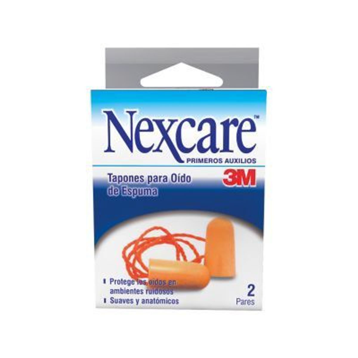 NEXCARE - Tapones para Oídos Nexcare Empaque 2 Und