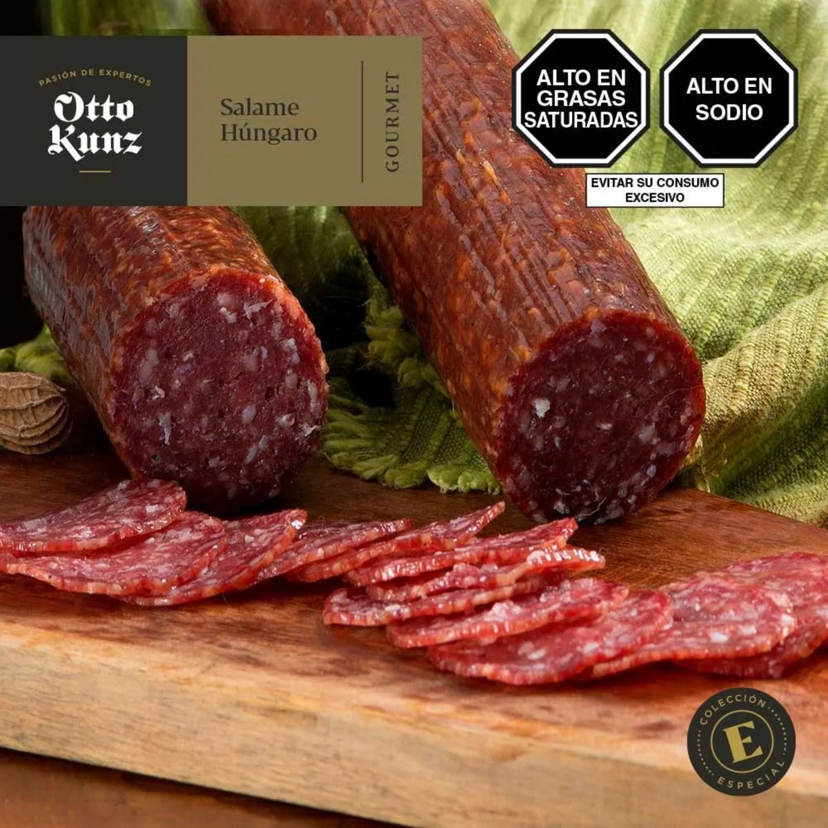 OTTO KUNZ - Salame Húngaro Otto Kunz x  Kg