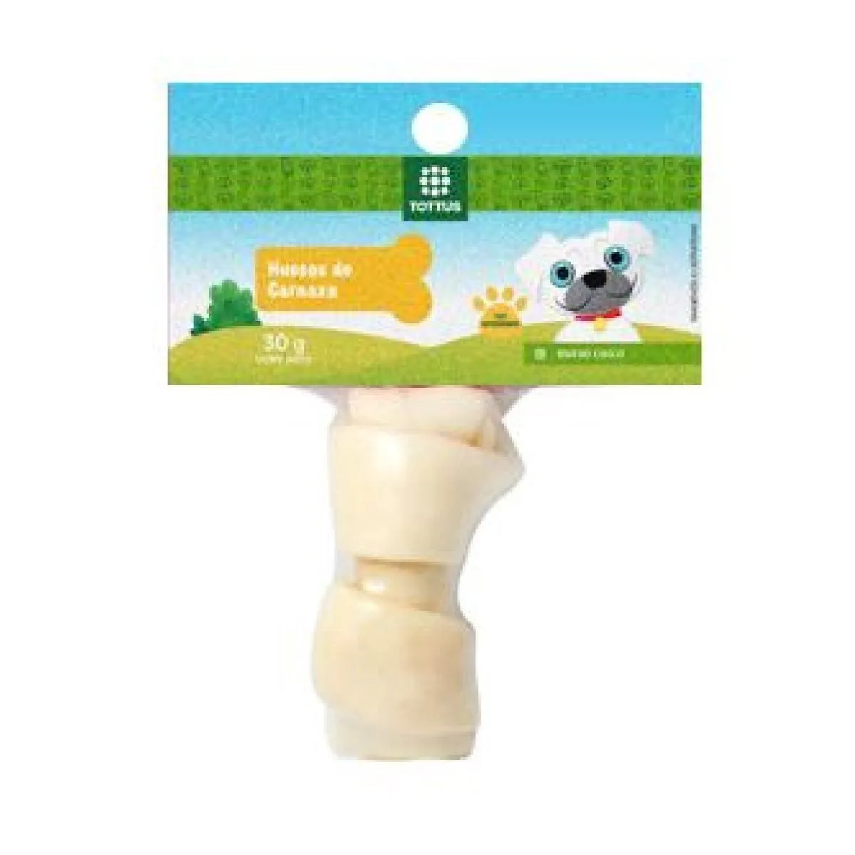 TOTTUS - Hueso Carnaza Chico para Perros Tottus Empaque 30 g