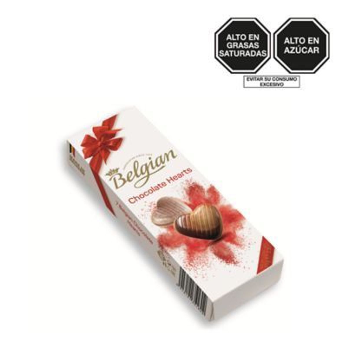 BELGIAN - Bombones Belgian Hearts Caja 65 g