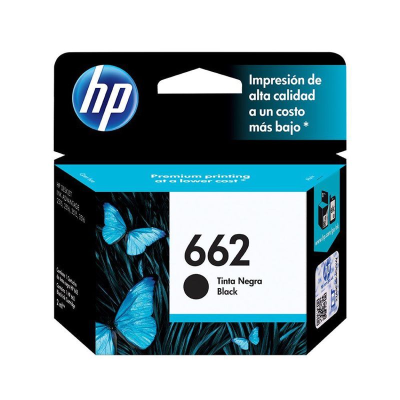 HP - Tintas HP 662 Black