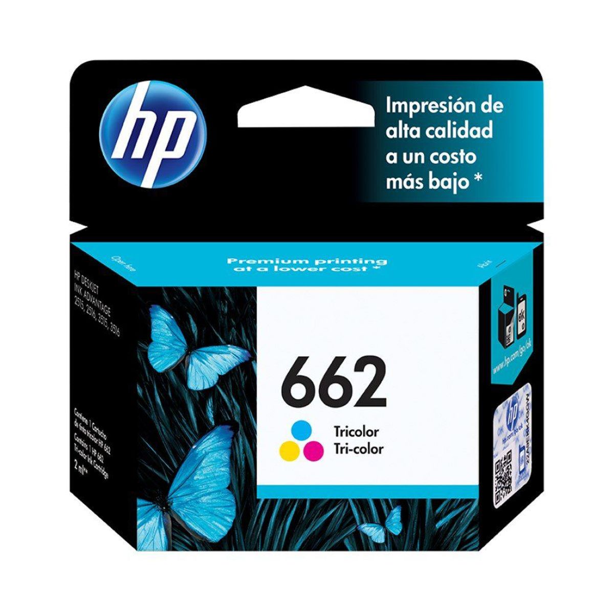 HP - Tintas HP 662 Color
