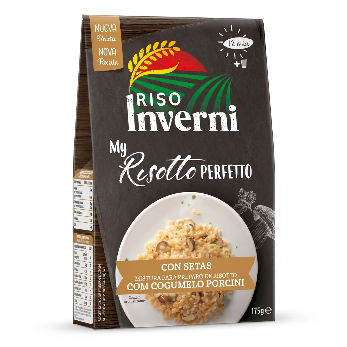 INVERNI - Risotto Inverni con Hongos Caja 175 g
