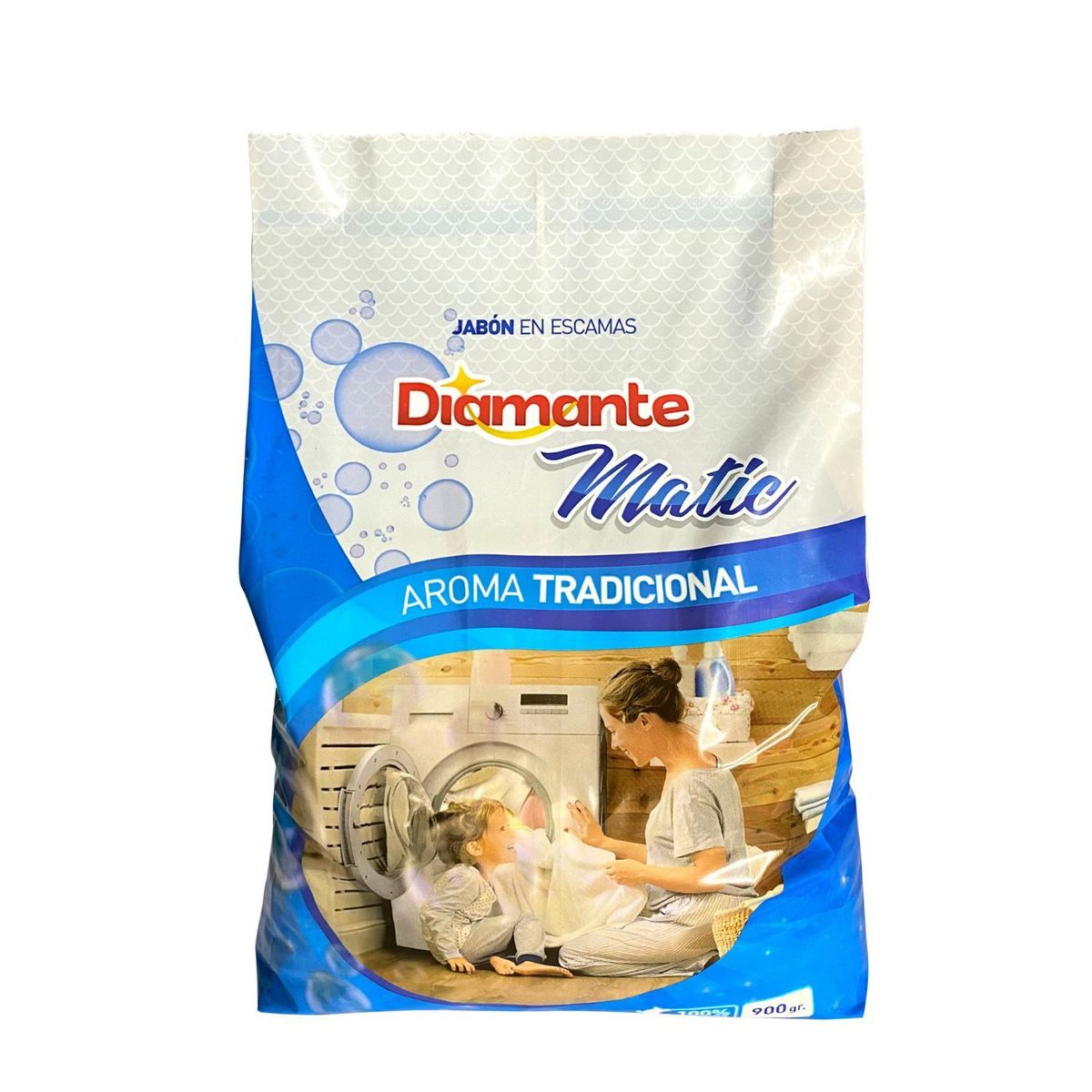 DIAMANTE - Jabón en Escamas Diamante Matic Bolsa 900 g