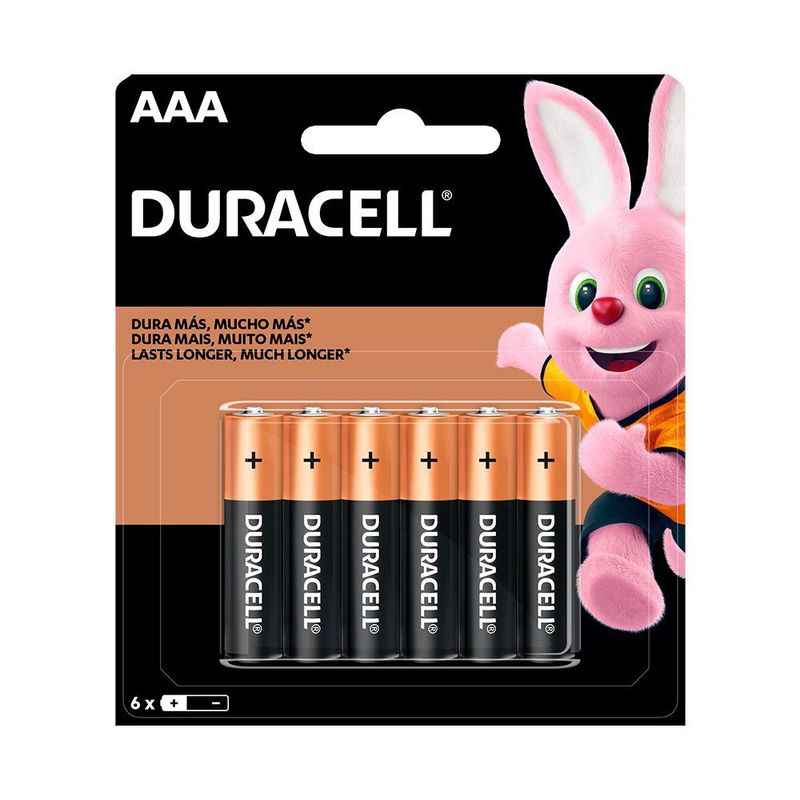 DURACELL - Pilas Alcalinas Aaa X6Un