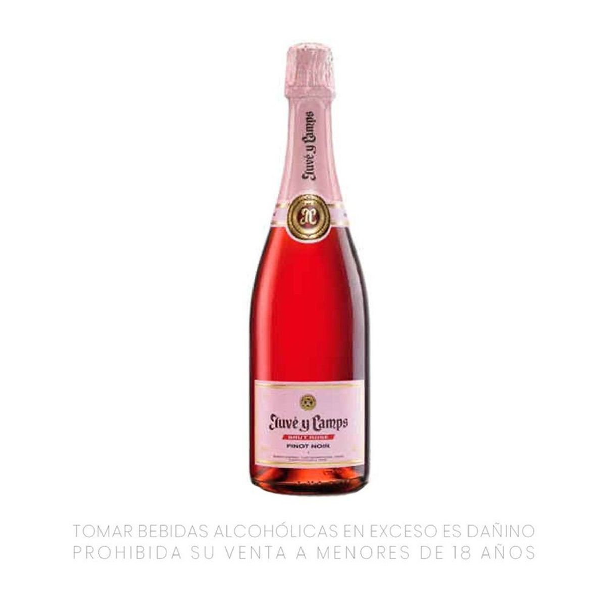 JUVE Y CAMPS - Espumante Juve y Camps Brut Rosé Botella 750 mL