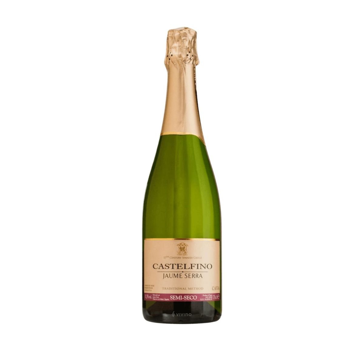 CRISTALINO - Cava Castelfino Jaume Serra Semiseco Botella 750 Ml
