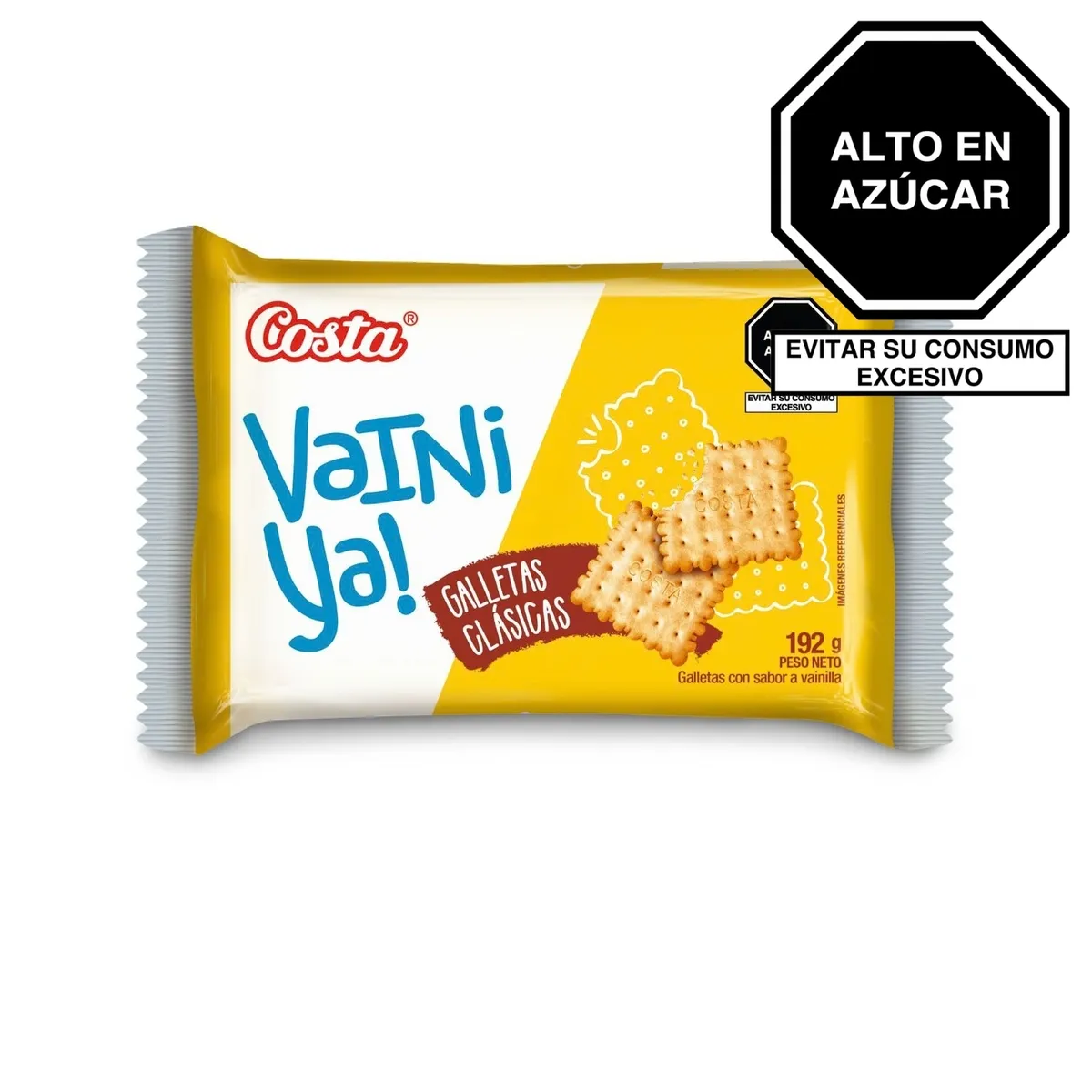 COSTA - Galleta Costa Vainiya! Empaque 6 Und