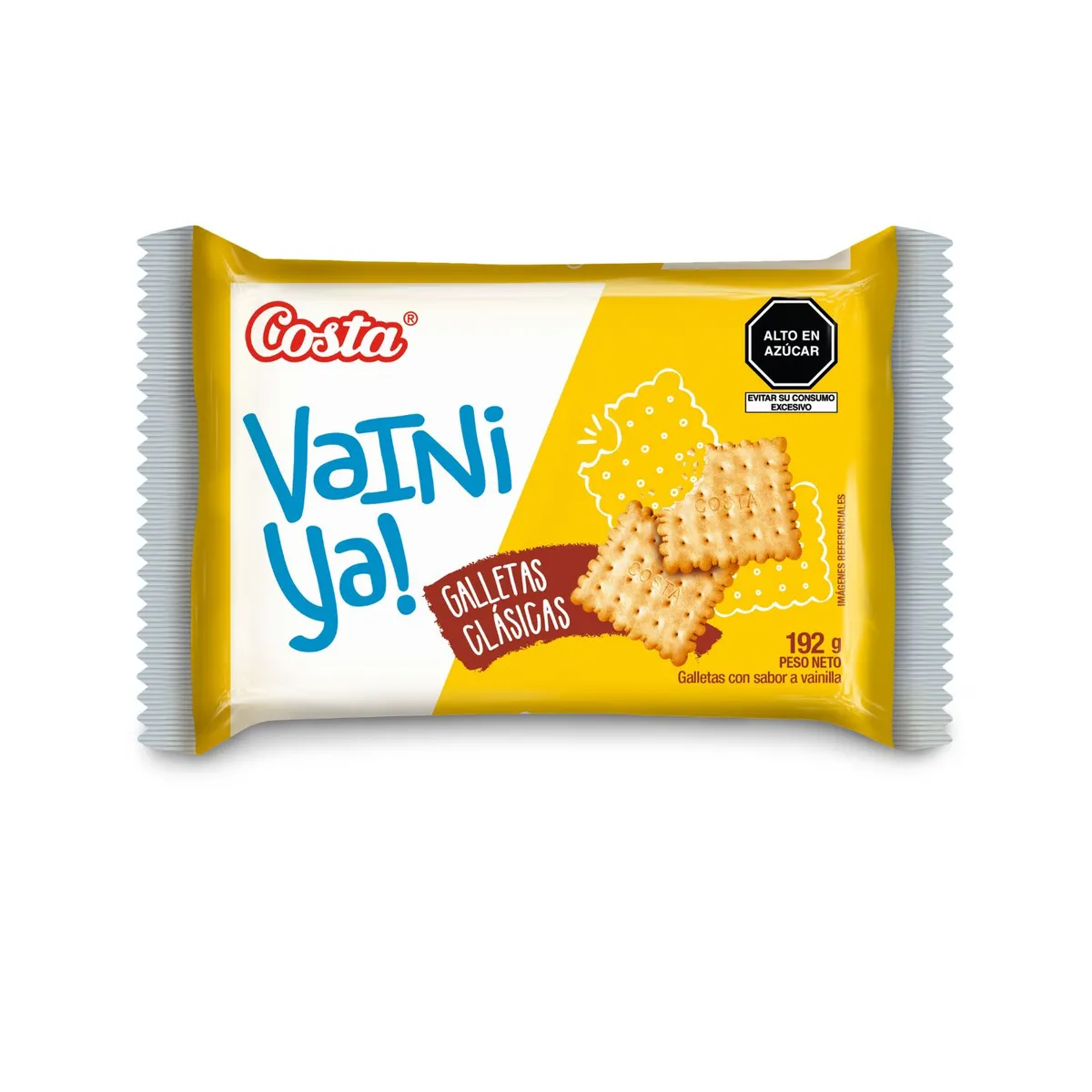 COSTA - Galleta Costa Vainiya! Empaque 6 Und