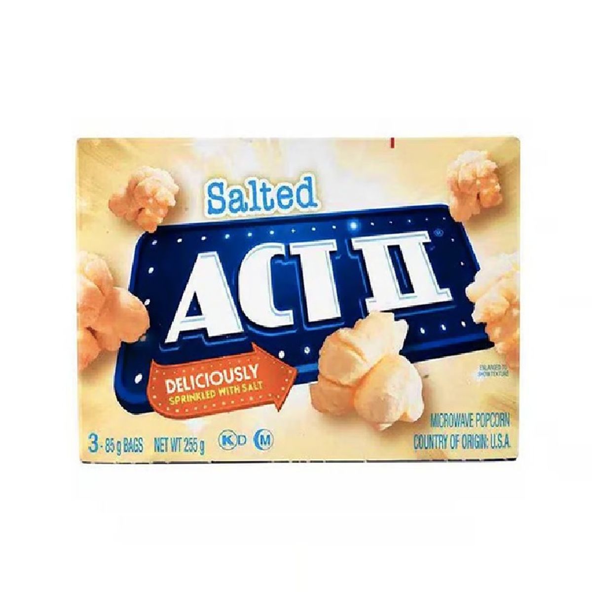 ACT II - Popcorn de Microondas Act II Salado Pack 3 Und