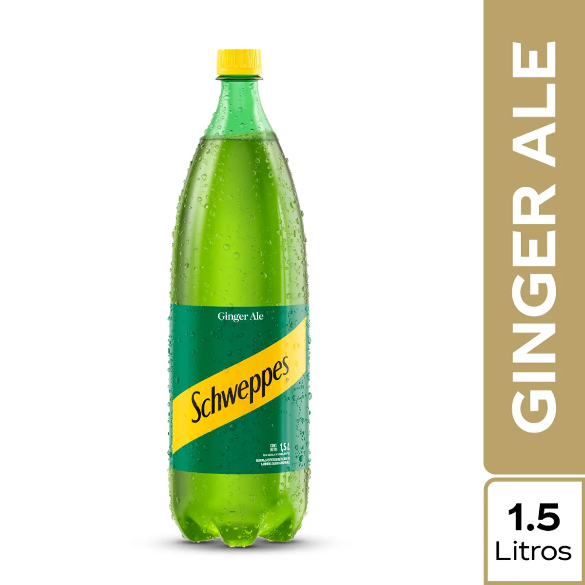 SCHWEPPES - Schweppes Ginger Ale Botella 1.5 L