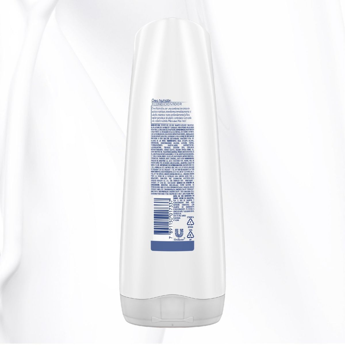 DOVE - Acondicionador Dove Óleo Nutrición Aceite de Argán Envase 400 mL