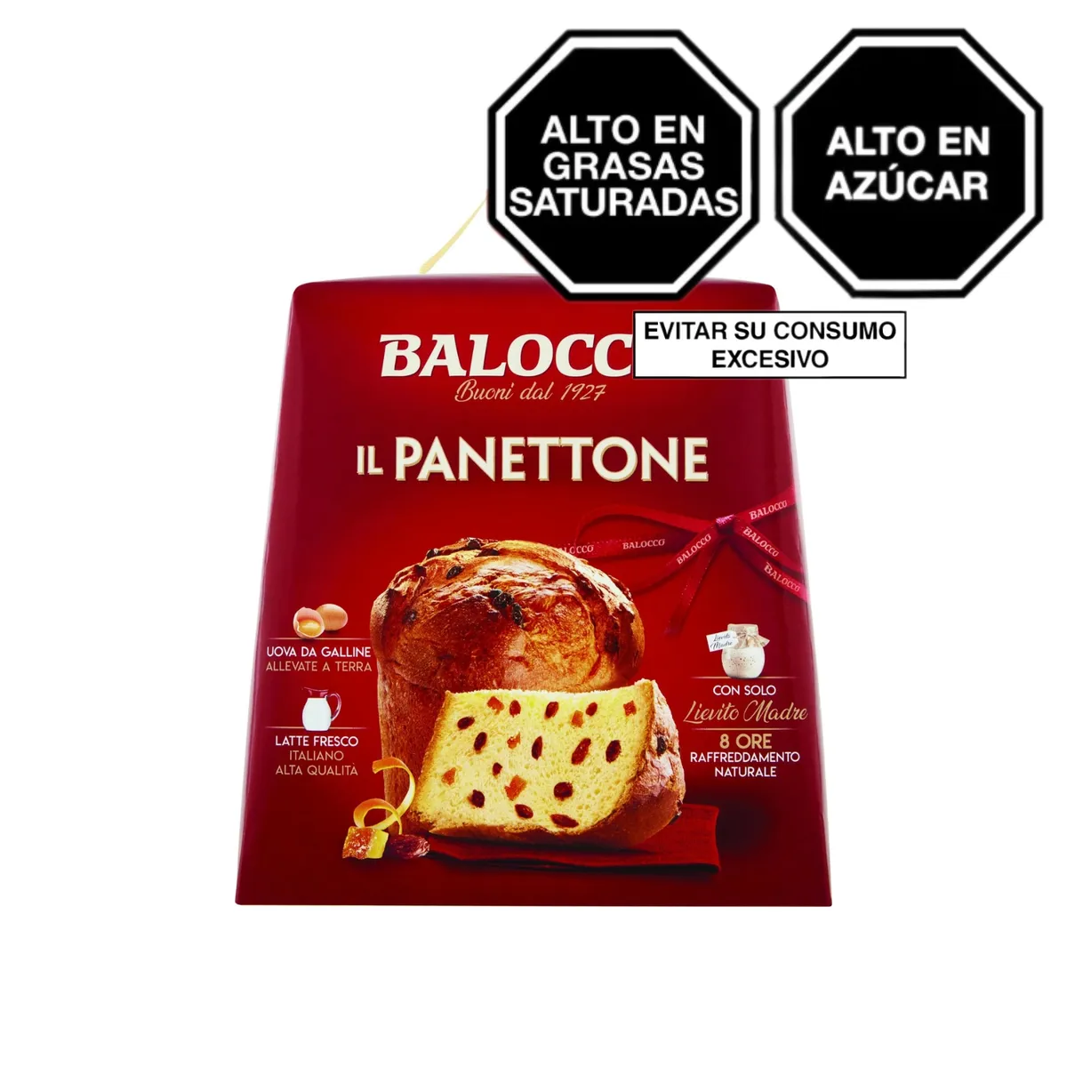 BALOCCO - Panetón Balocco Clásico Caja 1 Kg