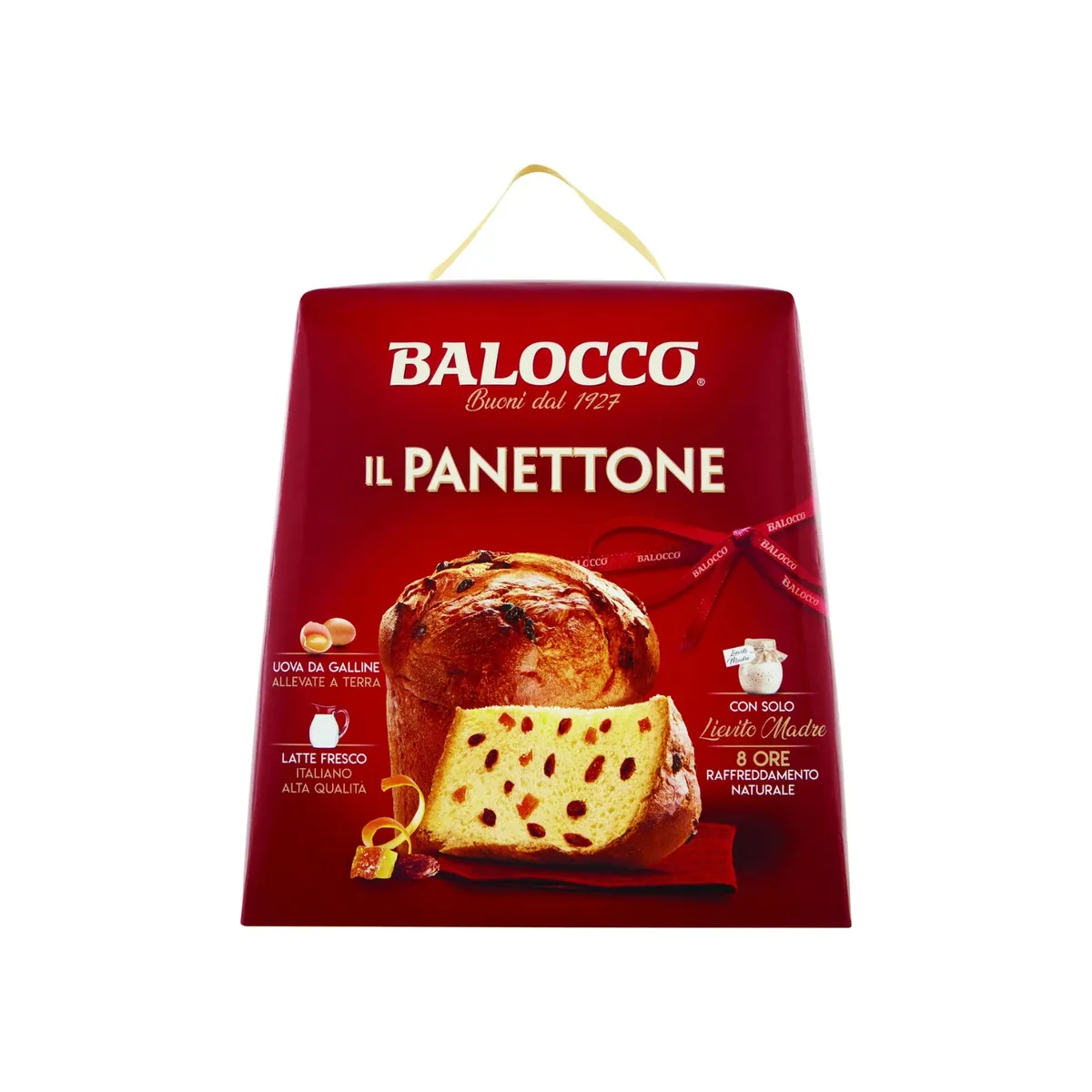 BALOCCO - Panetón Balocco Clásico Caja 1 Kg