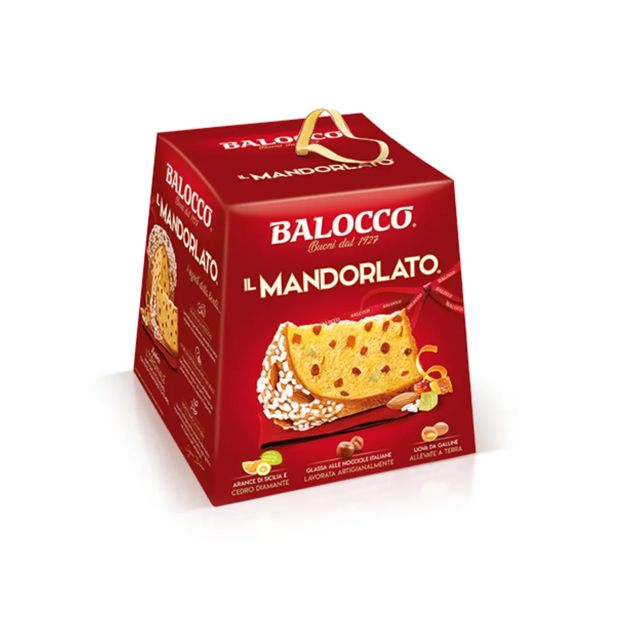 BALOCCO - Panetón Balocco Mandorlato Caja 750 g