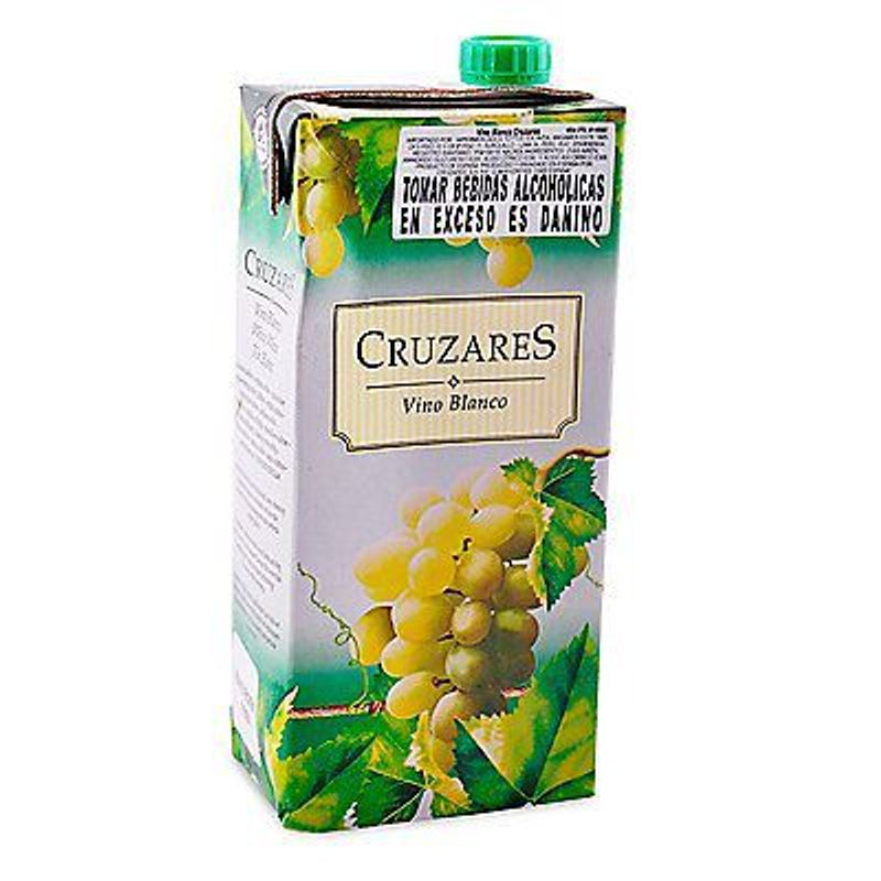 CRUZARES - Vino Blanco Cruzares Botella 1 L