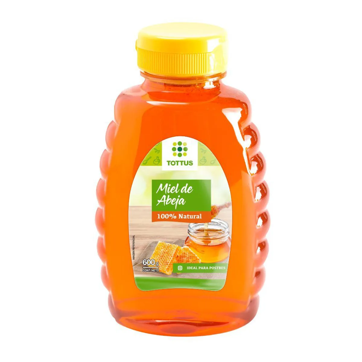 TOTTUS - Miel de Abeja Tottus Tottus Envase 600 g