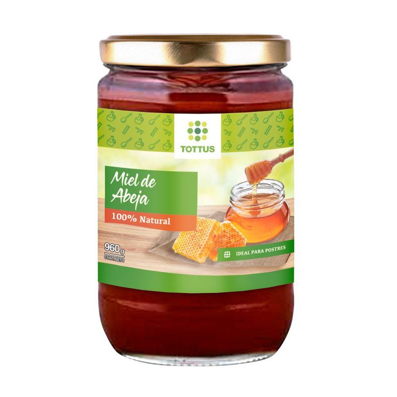 TOTTUS - Miel de Abeja Tottus Tottus Envase 960 g