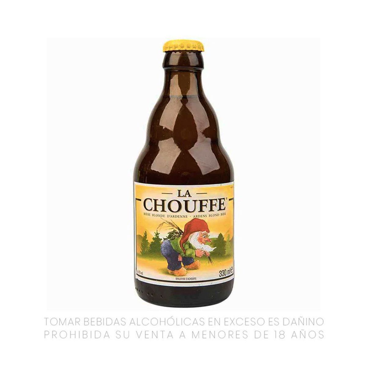 LA CHOUFFE - Cerveza La Chouffe Botella 330 mL