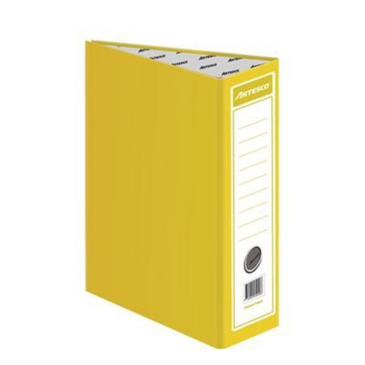 ARTESCO - Archivador Artesco Plastificado Oficio AZ-75 Amarillo