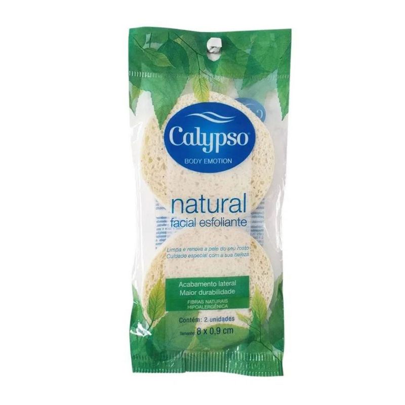 CALYPSO - Esponja Calypso Desmaquilladora Empaque 4 Und