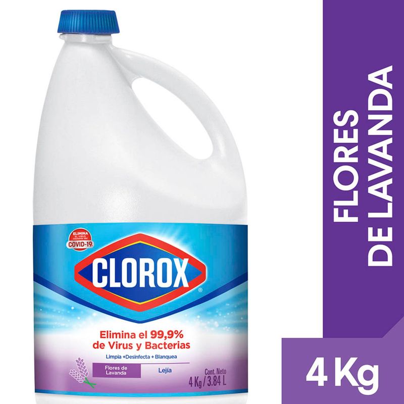 CLOROX - LEJIA CLOROX FLORES DE LAVANDA X4LT