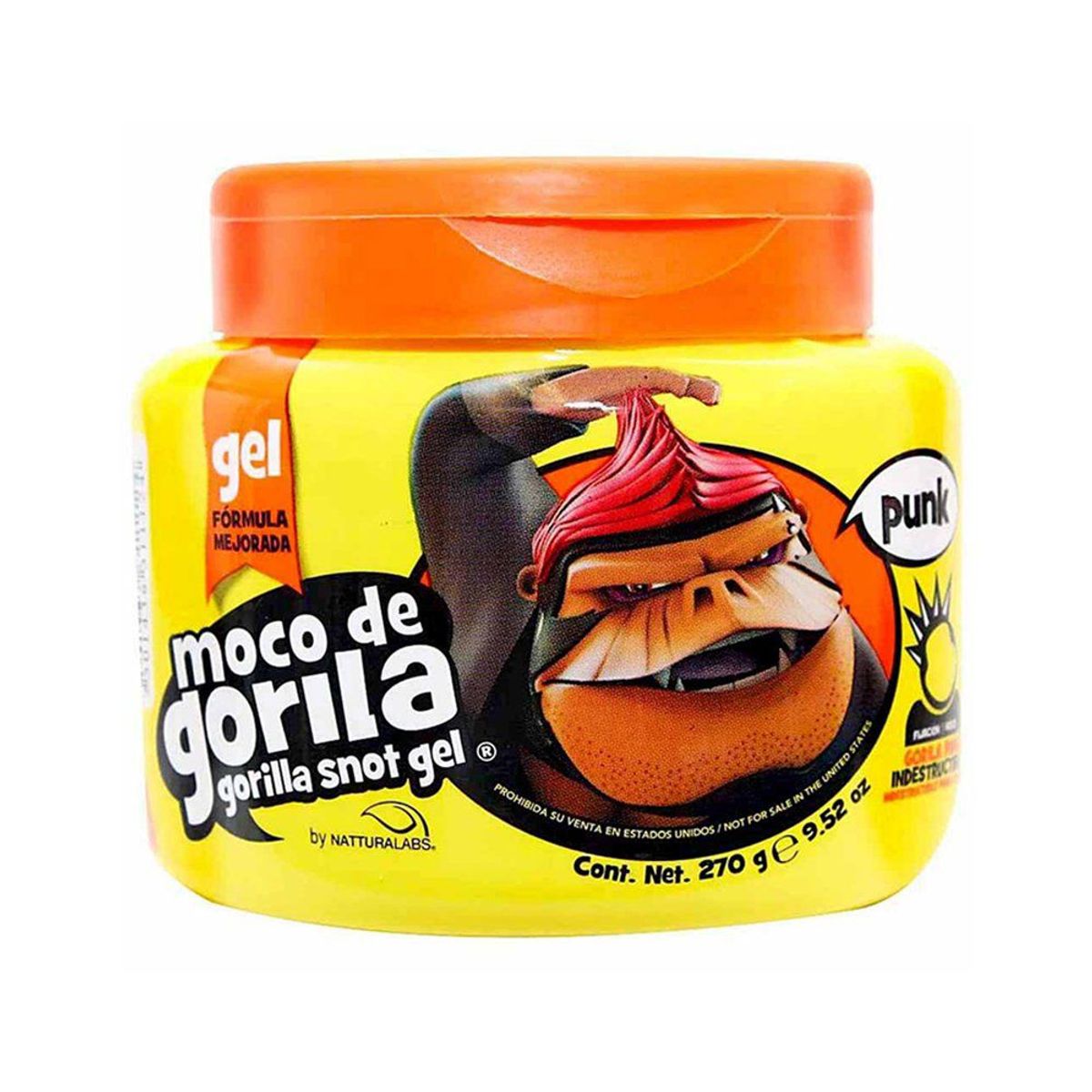 MOCO DE GORILA - Gel Moco de Gorila Estilo Punk Envase 340 g