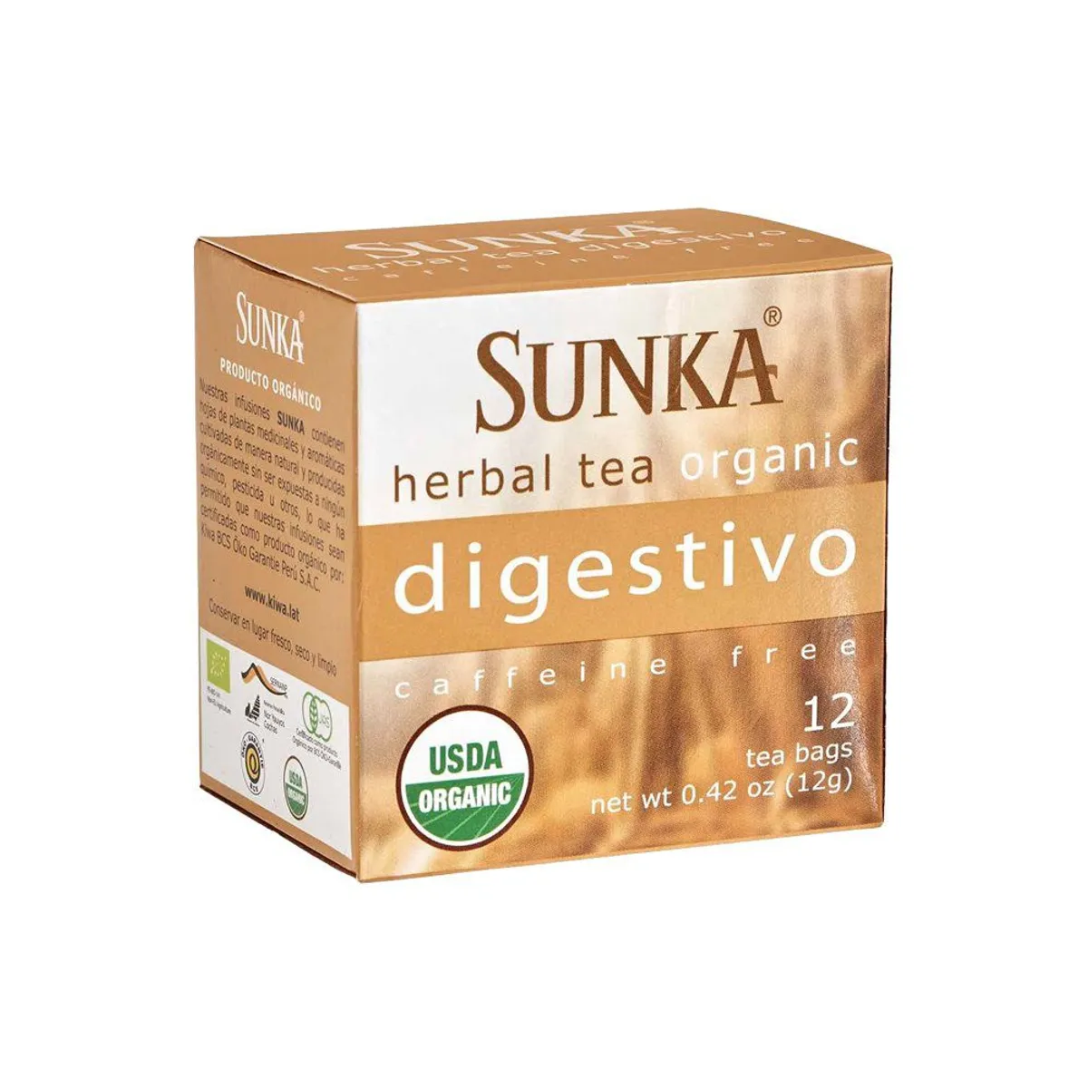 SUNKA - Infusión Digestivo Sunka 12 Filtrantes