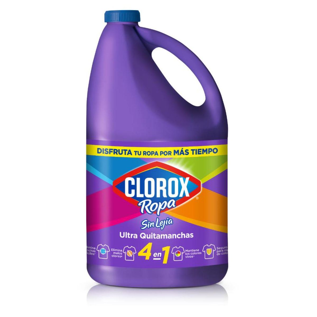 CLOROX - Ultra Quitamanchas Líquido Clorox Ropa Color Botella 3.78 L