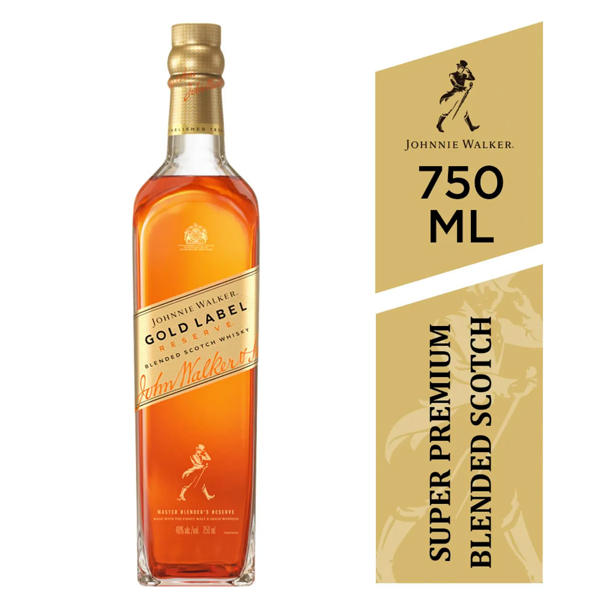 JOHNNIE WALKER - Whisky Johnnie Walker Gold Reserva Botella 750 mL