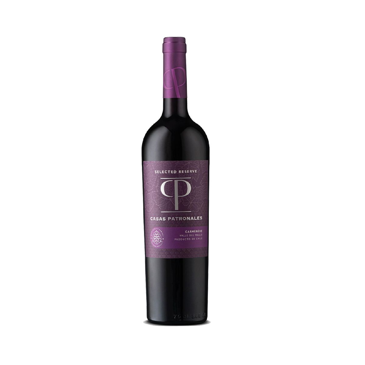 CASAS PATRONALES - Vino Casas Patronales Carmenere Botella 750 mL