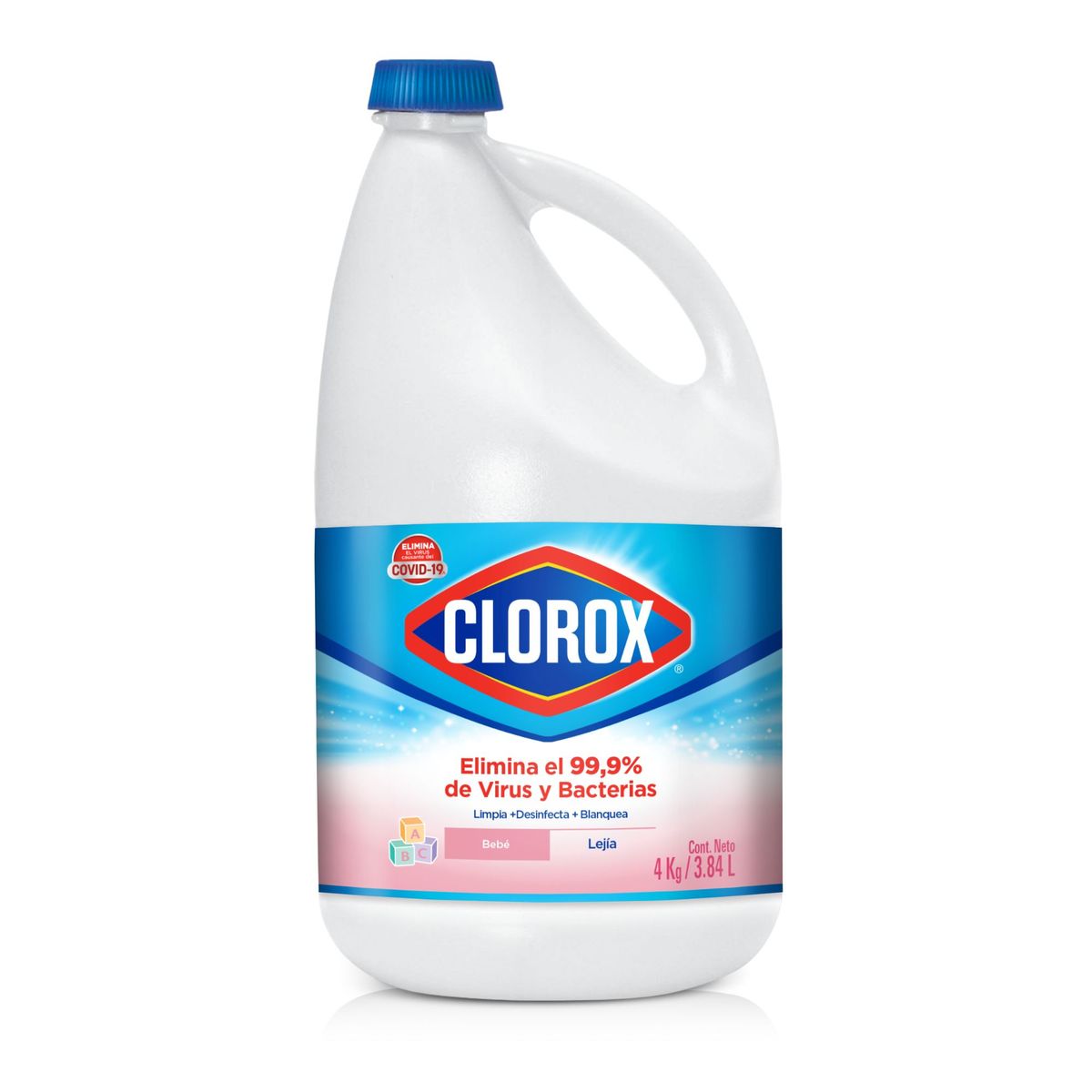 CLOROX - Lejía Clorox Bebé Botella 4 Kg