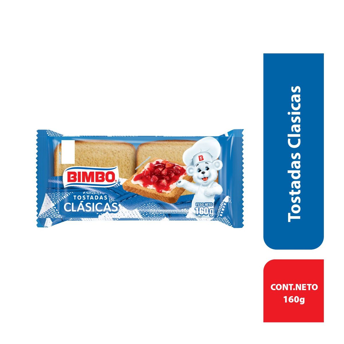 BIMBO - Tostadas Clásicas Bimbo Bolsa 160 g