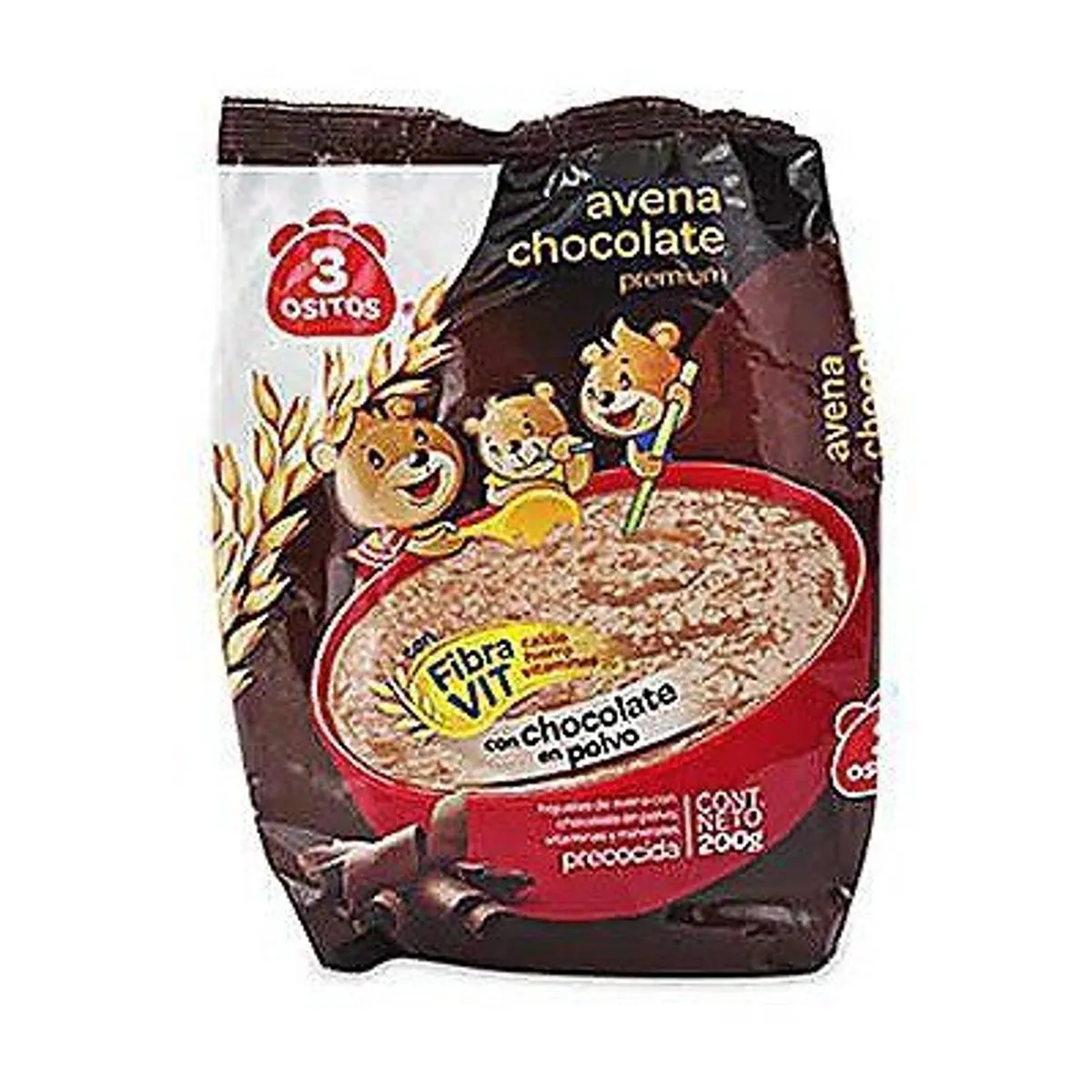 3 OSITOS - Avena Chocolate 3 Ositos 200 g