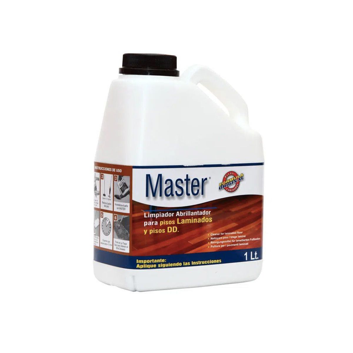 MASTER - Limpiador de Pisos Laminados Master Cleaner Envase 1 L