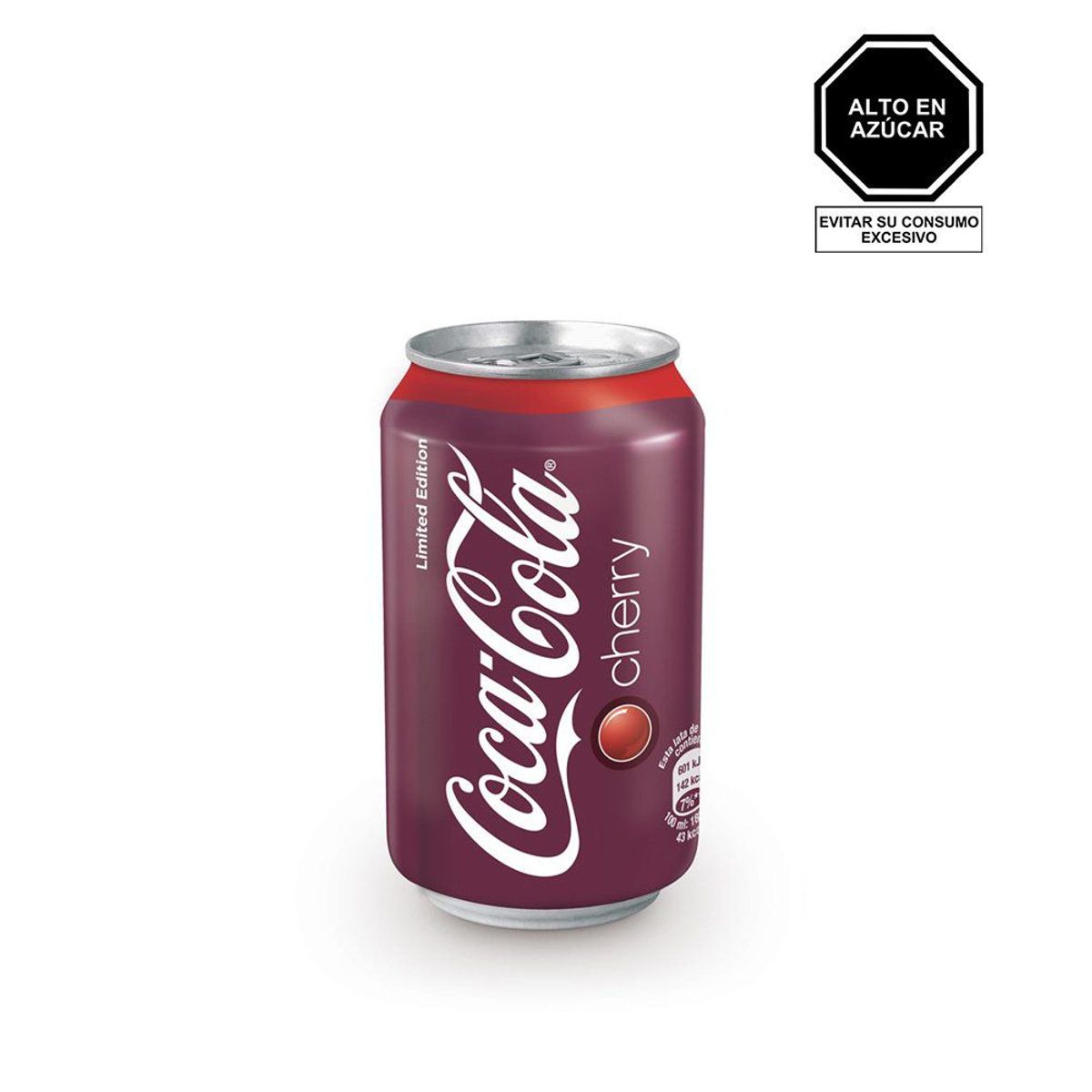 COCA COLA - Gaseosa Coca Cola Cereza Lata 355 mL