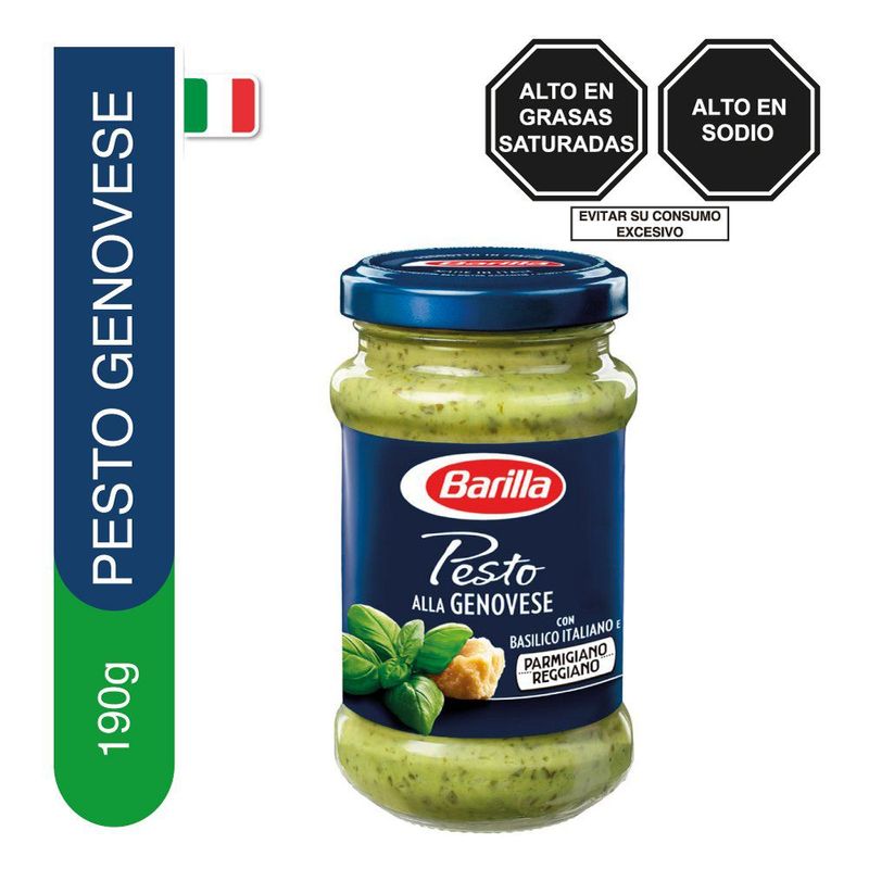 BARILLA - Salsa Pesto Genovese Barilla Envase 190 g