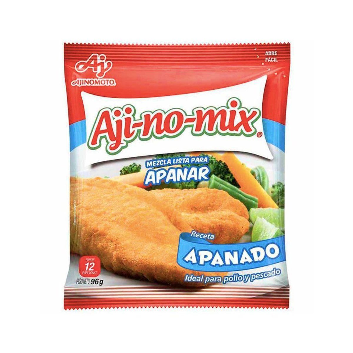 AJINOMIX - Mezcla para Apanar Ajinomix Receta Apanado Empaque 96 g