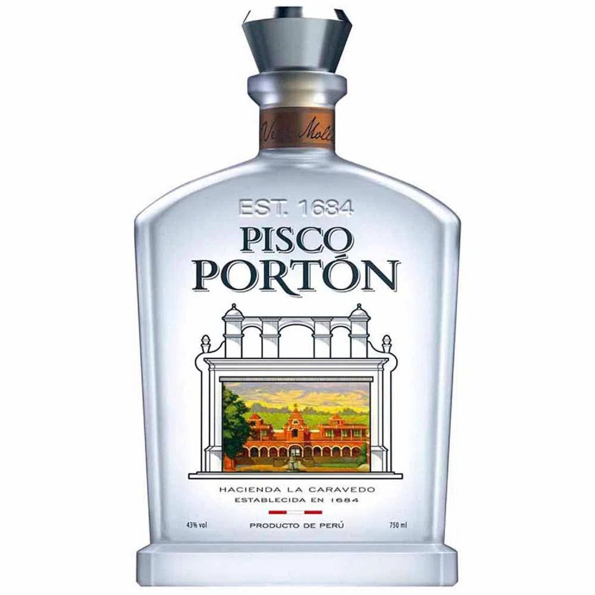 PORTON - Pisco Acholado Portón 40° Botella 750 mL