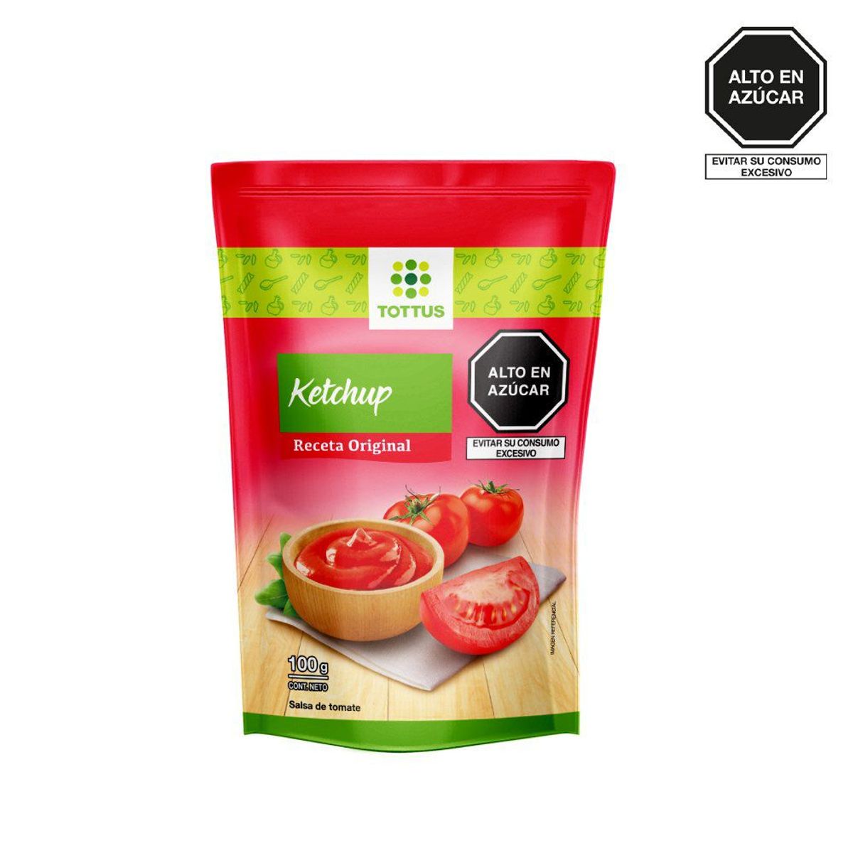 TOTTUS - Ketchup Tottus Empaque 100 g