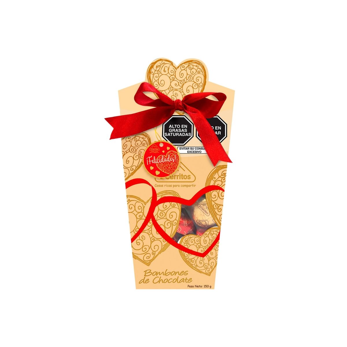 2 CERRITOS - Bombones de Chocolate 2 Cerritos Caja 150 g