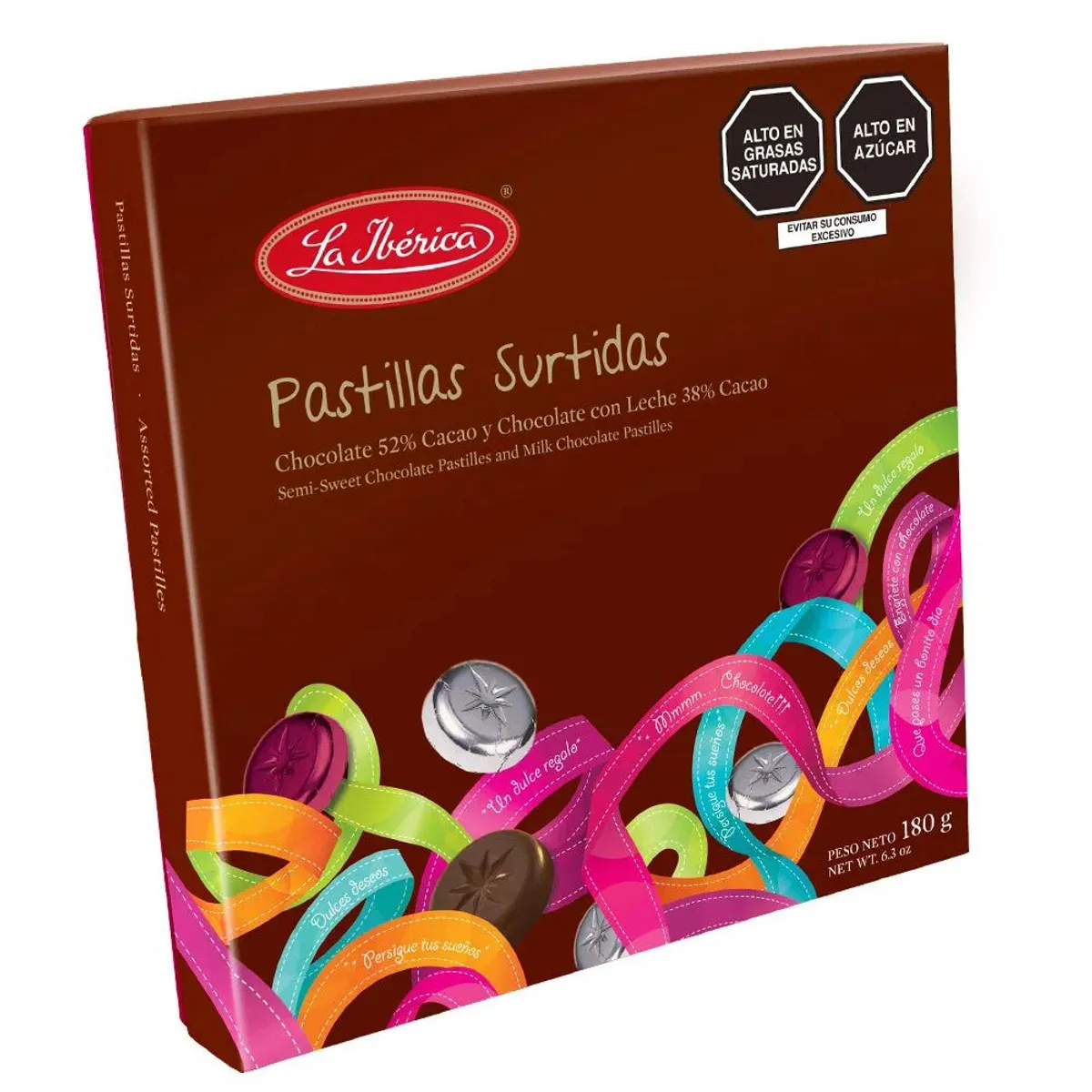 LA IBERICA - Pastillas de Leche La Ibérica Caja 180 g