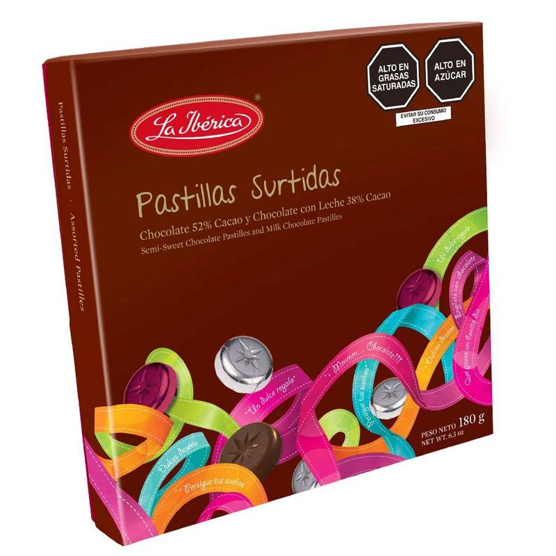 LA IBERICA - Pastillas de Leche La Ibérica Caja 180 g