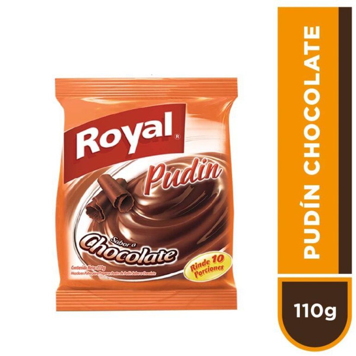 ROYAL - Pudín Royal Sabor Chocolate Empaque 110 g